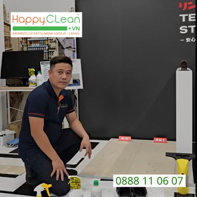Công nghệ mới chống trơn trượt cho sàn gạch Ceramic bóng kiếng - HappyClean