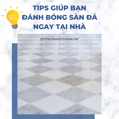 ĐÁNH BÓNG SÀN SIÊU NHANH, BẤT NGỜ VỚI NGUYÊN LIỆU