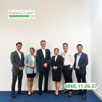 Chuyến thăm công ty HappyClean của Chủ tịch Yoshio Oishi