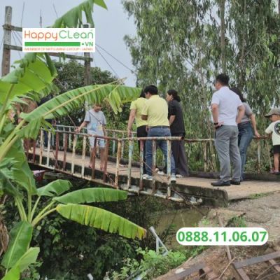 Hành trình khảo sát xây cầu thiện nguyện đợt 2